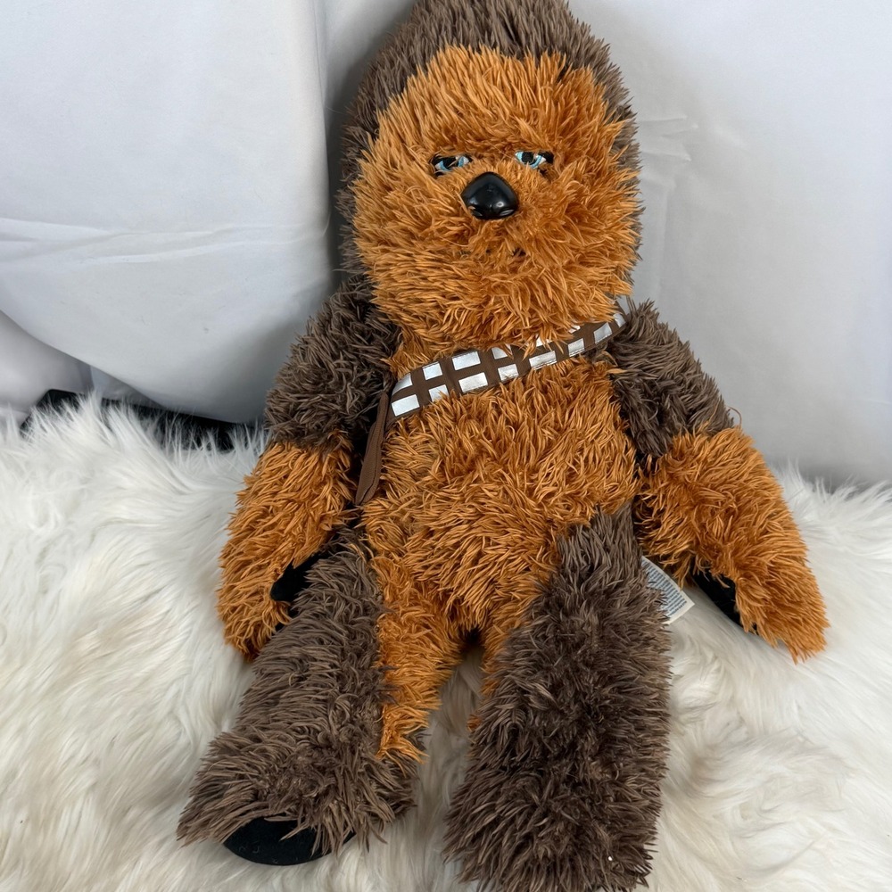 Build-A-Bear Workshop Star Wars Chewbacca Plush Stuffed Animal Wookiee 20 inch